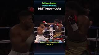 Ngannou vs Joshua Best Knock Outs joshuangannou [upl. by Neeluj]