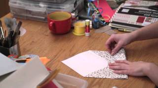 DIY Event Invitations  Patterns for Making Envelopes [upl. by Assirol]