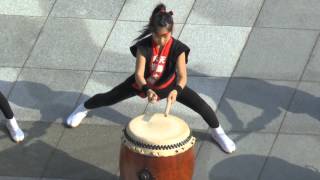 Sensational Young Taiko drummers  Powerful brilliant Nagasaki Japan Part 1 [upl. by Atreb]