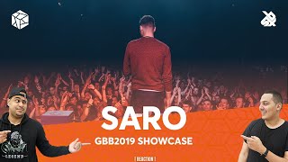 SARO  Grand Beatbox Battle Showcase 2019  REACTION [upl. by Neelyar]