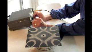 Evan Grant Making sound visible through cymatics [upl. by Leela]