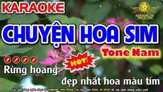 Chuyện Hoa Sim Karaoke Nhạc Sống Tone Nam  Cm   Karaoke Mai Phạm [upl. by Sorrows]