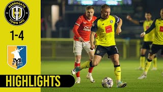 Harrogate Town v Mansfield Town highlights [upl. by O'Mahony367]