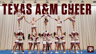 Texas AampM Cheer Squad Eyes on Another Title [upl. by Kinsley]