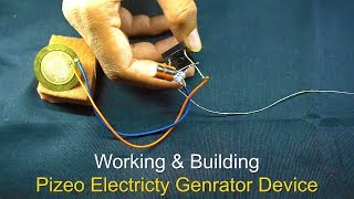 Efficient method or circuit for Piezoelectric Generator [upl. by Kcirdec]