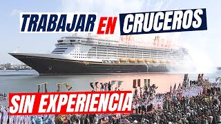 Línea de Cruceros está contratando Latinos que estén dispuestos a dejarlo todo por Recorrer el Mundo [upl. by Muller995]