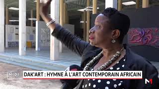 DakART Hymne à lart contemporain africain [upl. by Anrak]