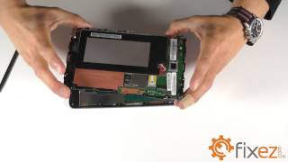 Nexus 7 Screen Repair amp Disassemble [upl. by Coretta77]