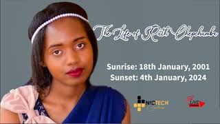 The Life of Ruth Chepchumba Sunrise 18th January2001 Sunset 4th January2024 [upl. by Haidabej]