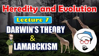 Darwins theory and Lamarckism  Heredity and Evolution Class 10 SSC CBSE [upl. by Udelle]