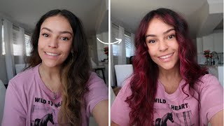 EXTREME SUMMER TRANSFORMATION  Dying Hair Pink amp Tragus Piercing [upl. by Arleta]