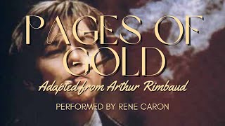 Pages of Gold  Arthur Rimbaud  Leonard DiCaprio  Caron [upl. by Muriel245]