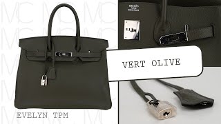 Hermès Birkin 35 Vert Olive A Masterpiece of Luxury • MIGHTYCHIC • [upl. by Liartnod819]