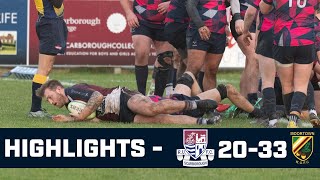 Match Highlights  Scarborough 2033 Moortown [upl. by Essirahs]