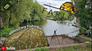 286 Farlows Lake 48hrs Carp Fishing [upl. by Cinimod907]