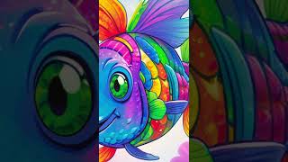 🌈🐠The Rainbow Fish shorts storykidsrise [upl. by Nostrebor434]