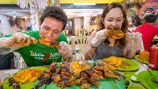 Filipino Street Food in Bacolod CHICKEN INASAL  Ultimate BBQ Tour in Philippines [upl. by Tebzil]