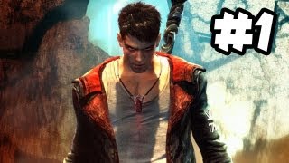 DMC Devil May Cry  Walkthrough Gameplay  Part 1  NAKED ANGELS ANGRY DEMONS Xbox 360PS3PC HD [upl. by Estella]