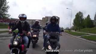 Scooter seazon opening Jonava 20130511 [upl. by Kipper]