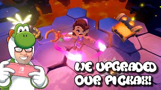 Exploring the Scorched Caverns and Getting a Orichalcum Pickax  Fae Farm Launch Day Premier [upl. by Nahtahoj344]