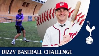 Dizzy Baseball Challenge FT Eric Dier  Daniel Murphy [upl. by Victoria478]