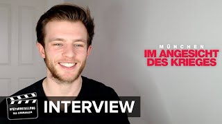 quotMünchen  Im Angesicht des Kriegesquot Jannis Niewöhner im Interview [upl. by Amalbena]