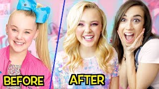 JOJO SIWA GETS A DRAMATIC MAKEOVER [upl. by Follansbee]