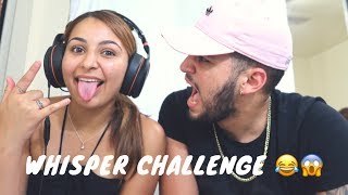 THE WHISPER CHALLENGE HILARIOUS [upl. by Baudoin]