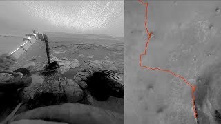 Opportunity Rover On Mars 2004  2019 [upl. by Abagail]