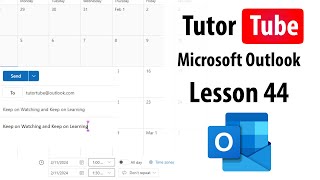 Microsoft Outlook  Lesson 44  Automatic Replies [upl. by Sessler]