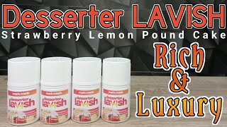 Desserter LAVISH  Strawberry Lemon Poundcake by Mark Made [upl. by Annairam]