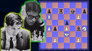 Bobby Fischer vs Henrique Mecking Mequinho [upl. by Ardna]