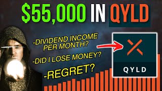 What If You Put 55000 Into QYLD ETF Well I DID Shocking Results [upl. by Ainerol]