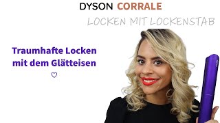 Glätteisen LOCKEN ★auch für Anfänger ★SCHICKE und ELEGANTE Frisur für jeden Anlass♡ [upl. by Eimaj577]