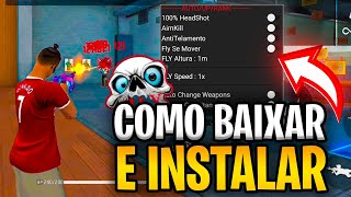 COMO BAIXAR E INSTALAR HACK NO FREE FIRE 2024 PELO MEDIAFIRE LINK DIRETO DE CAPA MOD MENU FFH4X [upl. by Erasme296]