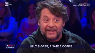 Lillo amp Greg attenti a quei due  La vita in diretta 16012020 [upl. by Harat524]