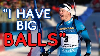 quotI Have Big Ballsquot Emilien Jacquelin Biathlon Hero [upl. by Magee]