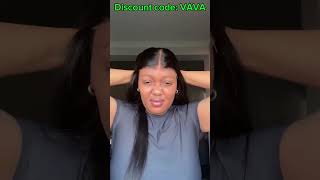 GLUELESS Straight Wig Install Wear Go Wig for Beginners [upl. by Ramiah]