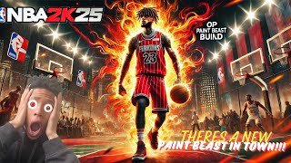 DESTROYING the Park with My OP Paint Beast Build 🔥 NBA 2K25 Live Park Takeover – INSANE Gameplay [upl. by Nelloc]