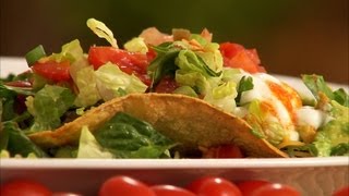 Healthy Black Bean Tostada Recipe [upl. by Ydeh184]