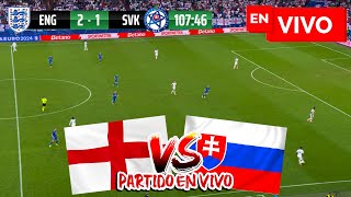 🔴 INGLATERRA VS ESLOVAQUIA PARTIDO EN VIVO  EUROCOPA 2024 EN DIRECTO ENGLAND VS SLOVAKIA LIVE MATCH [upl. by Atled16]