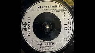 Jon And Vangelis  Back To School 1981 [upl. by Tram520]