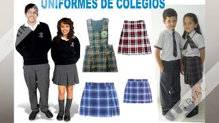 quotUNIFORMES ESCOLARES PARA COLEGIOSquot [upl. by Anayik]