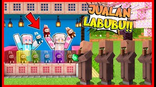 ATUN amp MOMON BUKA TOKO LABUBU DI MINECRAFT DAN LAKU KERAS  Feat sapipurba Minecraft [upl. by Yrellih]