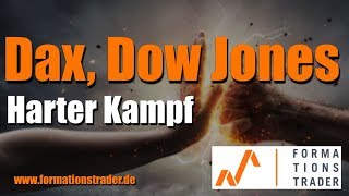 Dax Dow JonesAnalyse Harter Kampf [upl. by Siri]