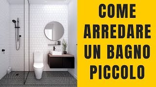 Come arredare un bagno piccolo 17 Consigli che funzionano 😏 [upl. by Reivad]