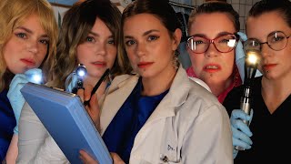 ASMR⭐5⭐ Doctors Examine You  Eye Doctor Ear Nose amp Throat Doctor Neurologist Dermatologist [upl. by Yendic839]