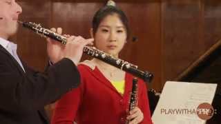 Oboe lessons with Leleux Strauss Oboe Concerto [upl. by Marcelia]