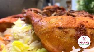 ARABIC CHICKEN MANDI WITH EASY CHUTNEY  How To Make Chicken Mandi with Smoked Rice Eid Special [upl. by Doscher]