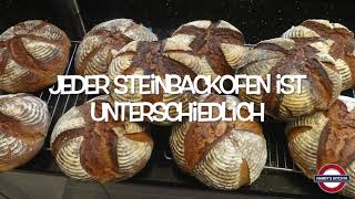 Brotbacktag ein kompletter Backtag im Steinbackofen im Schnelldurchlauf [upl. by Atteoj]